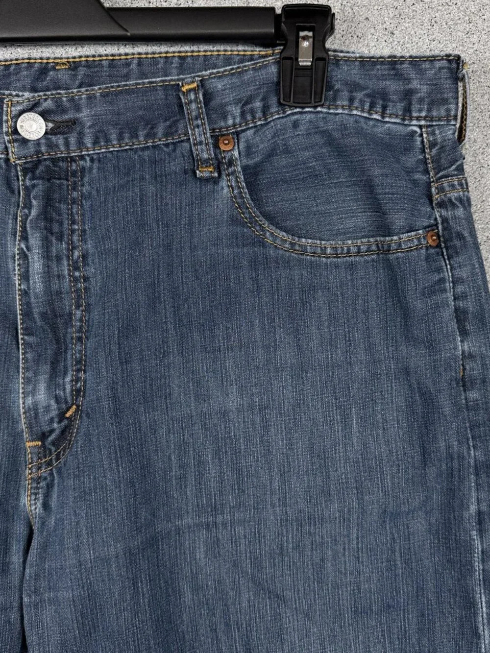 Levi's 569 Loose Straight Men's Jeans 40x30 Blue Work Casual Baggy Denim Wash